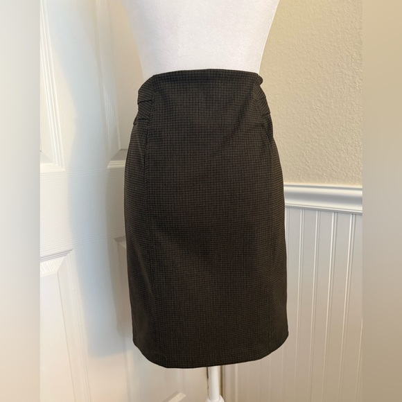 Tribal Checked Pencil Skirt - Picture 7 of 7